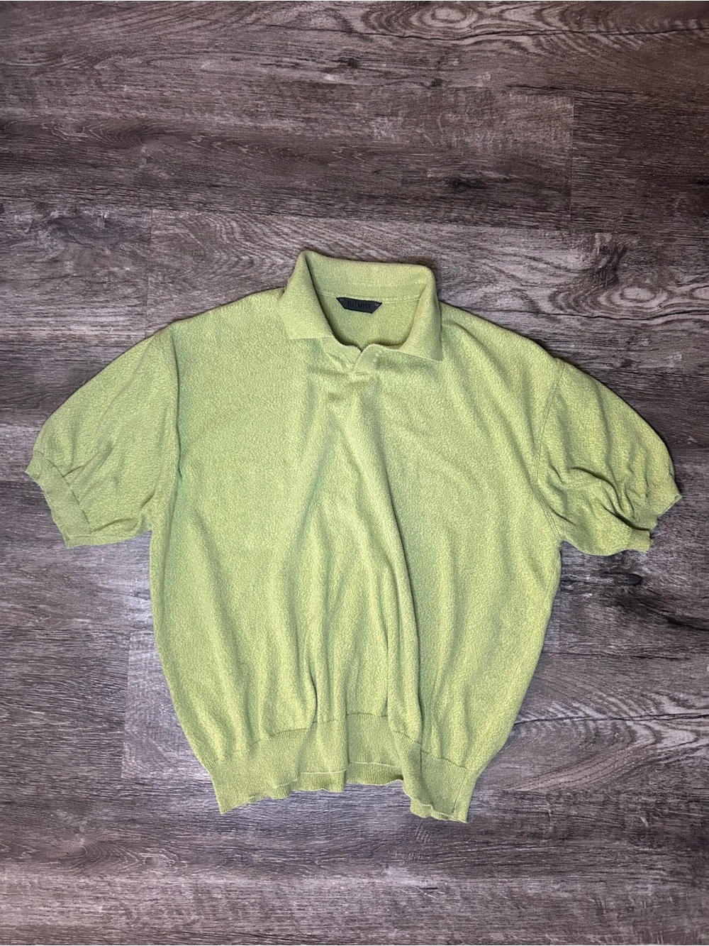 Daniel Hechter Lime Green Short Sleeve Polo